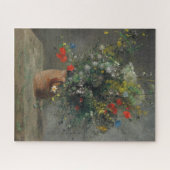 Pierre-Auguste Renoir - Blume in einer Vase 1866 Puzzle (Horizontal)