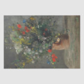 Pierre-Auguste Renoir - Blume in einer Vase 1866 Seidenpapier (Vorderseite)