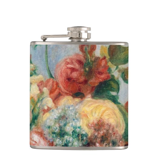 Pierre-Auguste Renoir - Blume in einer Vase Flachmann (Vorderseite)