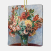 Pierre-Auguste Renoir - Blume in einer Vase Keramikornament (Links)