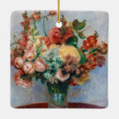 Pierre-Auguste Renoir - Blume in einer Vase Keramikornament (Rückseite)