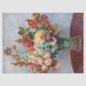 Pierre-Auguste Renoir - Blume in einer Vase Seidenpapier (Vorderseite)