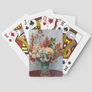 Pierre-Auguste Renoir - Blume in einer Vase Spielkarten