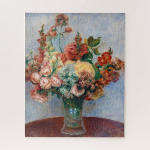 Pierre-Auguste Renoir - Blumen in einer Vase Puzzle