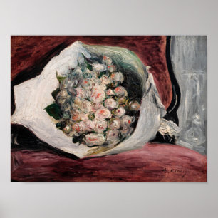 Pierre-Auguste Renoir - Blumenstrauß in einer Loge Poster