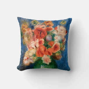 Pierre-Auguste Renoir - Blumenstrauß Kissen