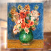 Pierre-Auguste Renoir - Bouquet Fensteraufkleber (Blatt 2)