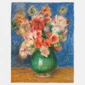 Pierre-Auguste Renoir - Bouquet Fleecedecke (Vorderseite)