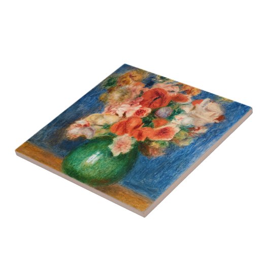 Pierre-Auguste Renoir - Bouquet Fliese (Seite)