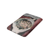 Pierre-Auguste Renoir - Bouquet in einer Box Badematte (Schrägansicht)