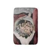 Pierre-Auguste Renoir - Bouquet in einer Box Badematte (Vorderseite Vertikal)