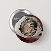 Pierre-Auguste Renoir - Bouquet in einer Box Button (Vorne & Hinten)