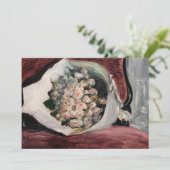 Pierre-Auguste Renoir - Bouquet in einer Box Einladung (Stehend Vorderseite)