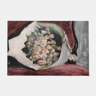 Pierre-Auguste Renoir - Bouquet in einer Box Fußmatte