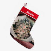 Pierre-Auguste Renoir - Bouquet in einer Box Kleiner Weihnachtsstrumpf (Vorderansicht (hängend))