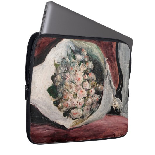 Pierre-Auguste Renoir - Bouquet in einer Box Laptopschutzhülle (Vorne Rechts)