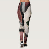 Pierre-Auguste Renoir - Bouquet in einer Box Leggings (Rückseite)