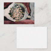 Pierre-Auguste Renoir - Bouquet in einer Box Mitteilungskarte (Vorne/Hinten)