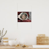 Pierre-Auguste Renoir - Bouquet in einer Box Poster (Küche)