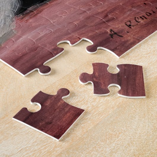 Pierre-Auguste Renoir - Bouquet in einer Box Puzzle (Seite)