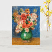 Pierre-Auguste Renoir - Bouquet Karte (Gelbe Blume)