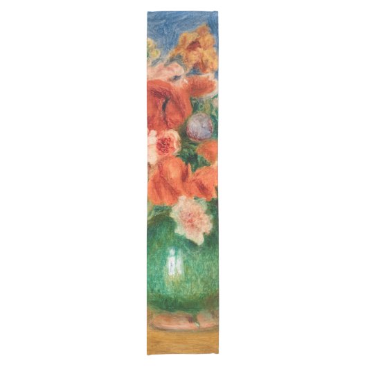 Pierre-Auguste Renoir - Bouquet Kurzer Tischläufer (Vorderseite)