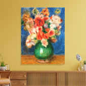 Pierre-Auguste Renoir - Bouquet Leinwanddruck (Insitu (Wohnzimmer))