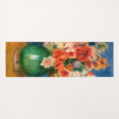 Pierre-Auguste Renoir - Bouquet Postcard Yogamatte (Rückseite (Horizontal))