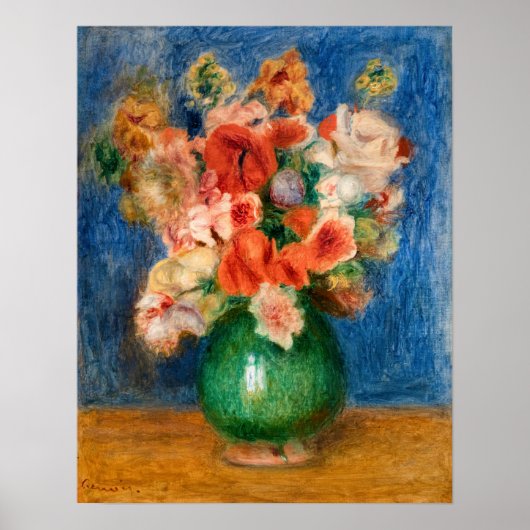 Pierre-Auguste Renoir - Bouquet Poster (Vorne)