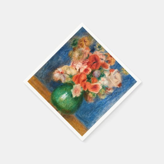 Pierre-Auguste Renoir - Bouquet Serviette (Ecke)