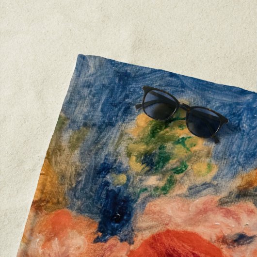 Pierre-Auguste Renoir - Bouquet Strandtuch (Beispiel)