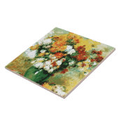 Pierre-Auguste Renoir Bouquet von Chrysanthemen Fliese (Seite)