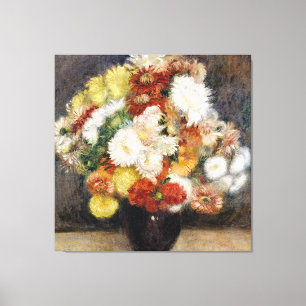 Pierre-Auguste Renoir Bouquet von Chrysanthemen Leinwanddruck
