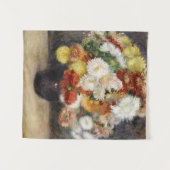 Pierre-Auguste Renoir Bouquet von Chrysanthemen Wandteppich (Vorderseite (Horizontal))