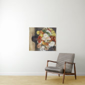 Pierre-Auguste Renoir Bouquet von Chrysanthemen Wandteppich (Beispiel (Horizontal))