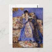 Pierre-Auguste Renoir-Camille Monet Reading Postkarte (Vorne/Hinten)