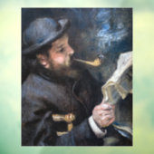 Pierre-Auguste Renoir - Claude Monet Reading Fensteraufkleber (Blatt 3)