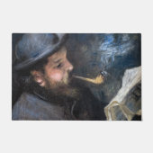 Pierre-Auguste Renoir - Claude Monet Reading Fußmatte (Vorderseite)