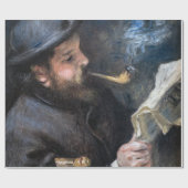 Pierre-Auguste Renoir - Claude Monet Reading Geschenkpapier (Flach)