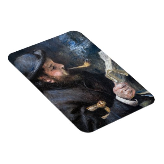 Pierre-Auguste Renoir - Claude Monet Reading Magnet (Rechte Seite)