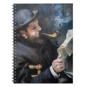 Pierre-Auguste Renoir - Claude Monet Reading Notizblock
