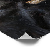 Pierre-Auguste Renoir - Claude Monet Reading Poster (Ecke)