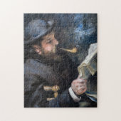 Pierre-Auguste Renoir - Claude Monet Reading Puzzle (Vertikal)