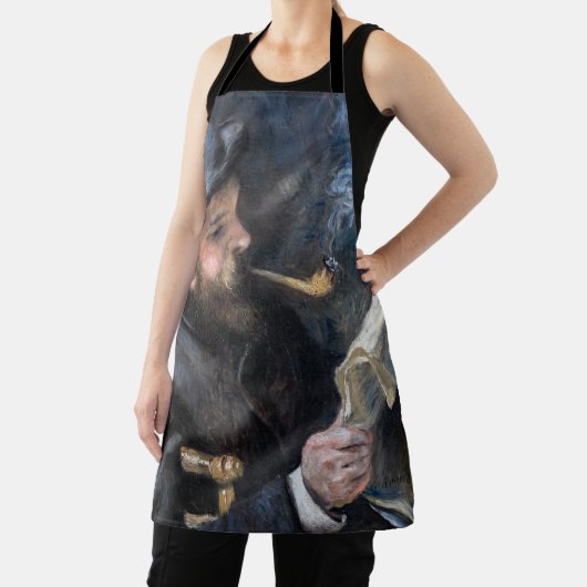 Pierre-Auguste Renoir - Claude Monet Reading Schürze (InSitu)