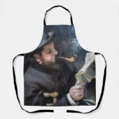 Pierre-Auguste Renoir - Claude Monet Reading Schürze (Vorderseite)