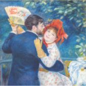 Pierre-Auguste Renoir - Country Dance Aufkleber (Vorderseite)