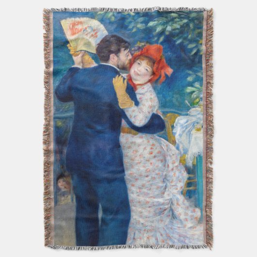 Pierre-Auguste Renoir - Country Dance Decke (Vorderseite Vertikal)