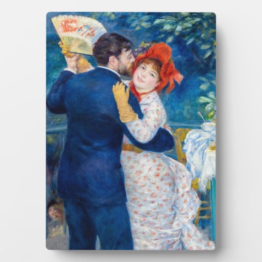 Pierre-Auguste Renoir - Country Dance Fotoplatte (Vorderseite)