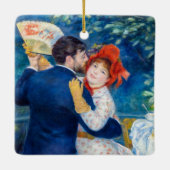 Pierre-Auguste Renoir - Country Dance Keramikornament (Rückseite)