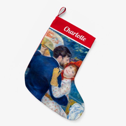 Pierre-Auguste Renoir - Country Dance Kleiner Weihnachtsstrumpf (Vorderansicht (hängend))